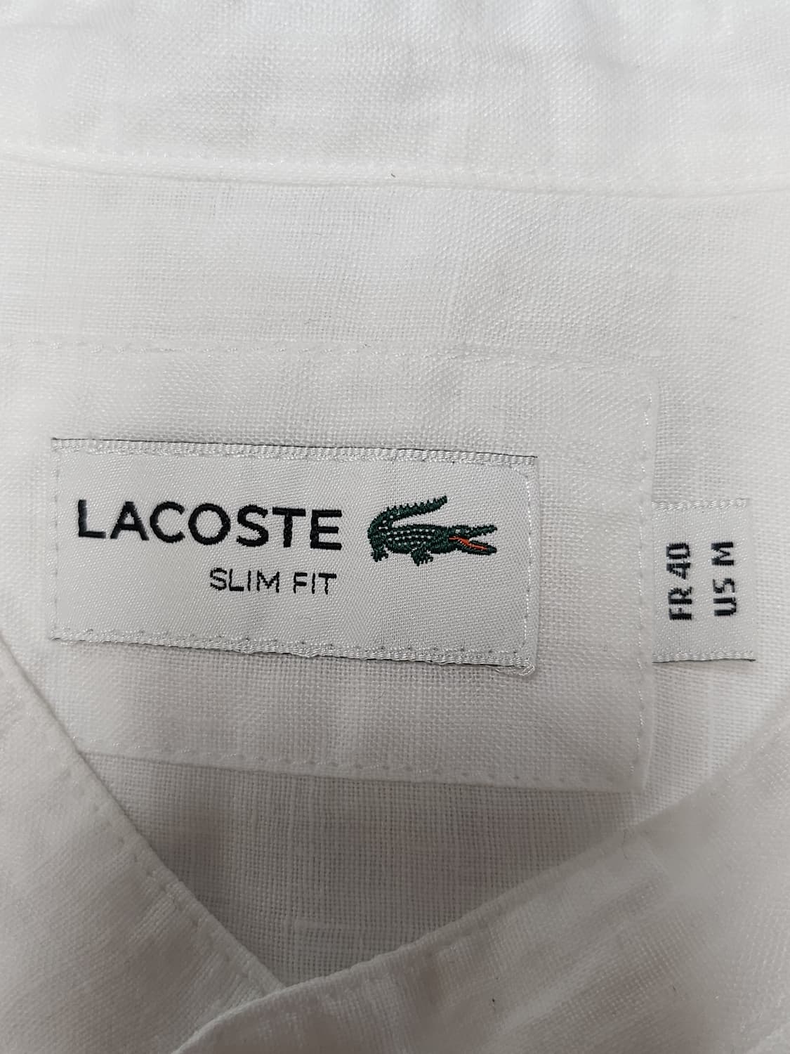 라코스테 헨리넥린넨셔츠 (M 상품이미지7