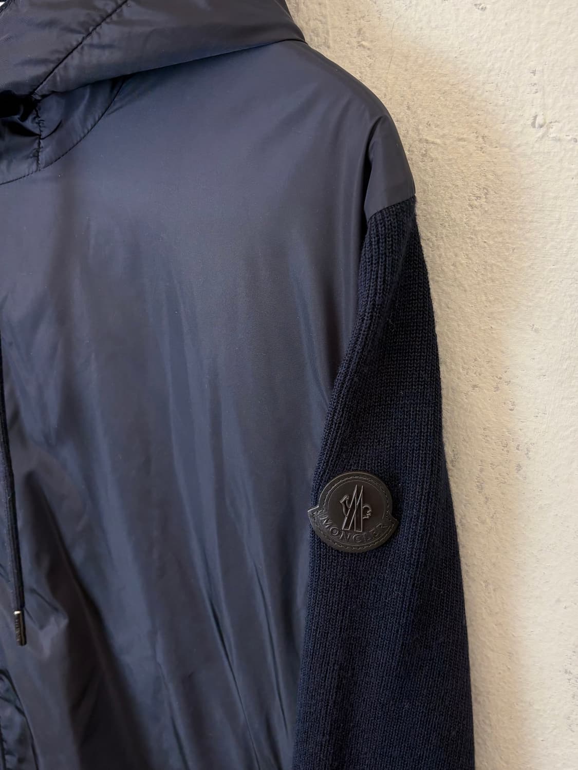 몽클레어 니트 바람막이 후드 자켓 상품이미지4