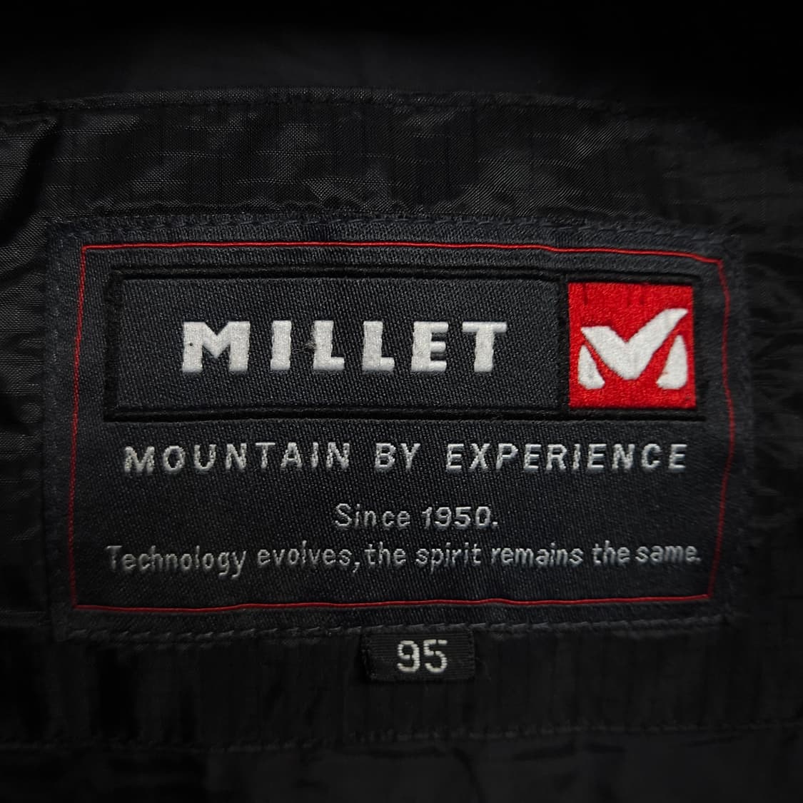95 ) 밀레 윈드스토퍼 필파워 750 다운 패딩 상품이미지8