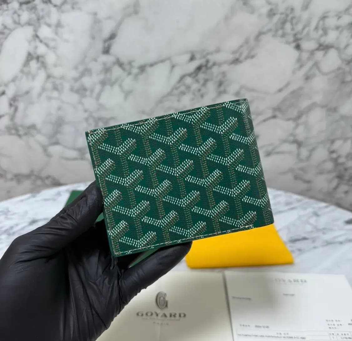 [새상품/10.11일 구매] 고야드 빅투와르 반지갑 그린 상품이미지2