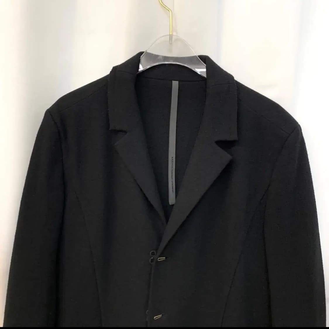 [1] 카즈유키 쿠마가이 어태치먼트 캐시미어 울 코트 상품이미지2