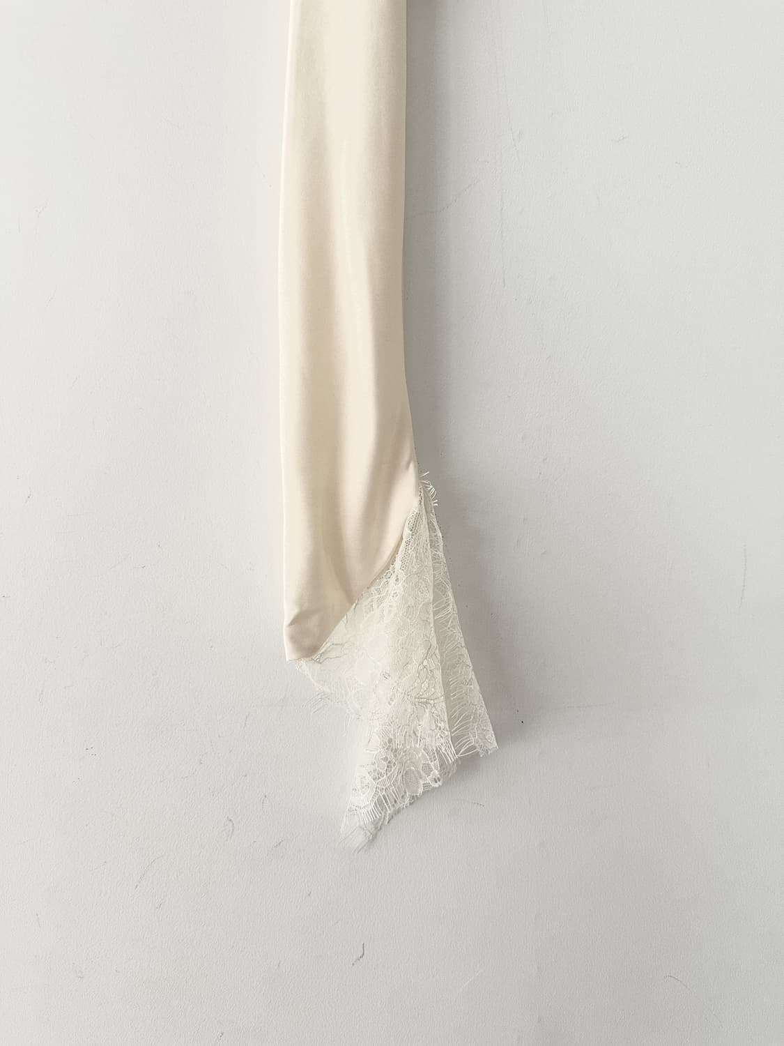 Lace slit halter neck sleeveless / ivory 상품이미지6