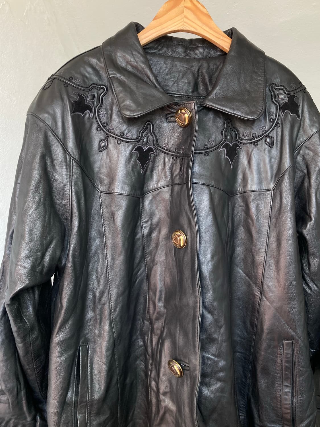 양가죽 웨스턴 롱 코트 상품이미지2