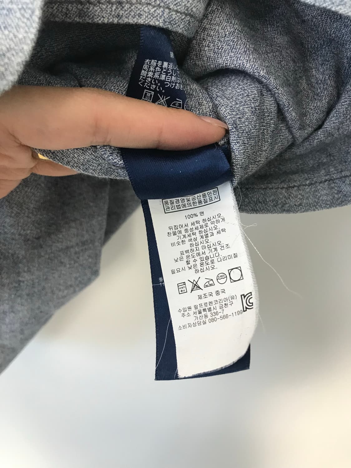 폴로 랄프로렌 포켓 반팔 셔츠 상품이미지4