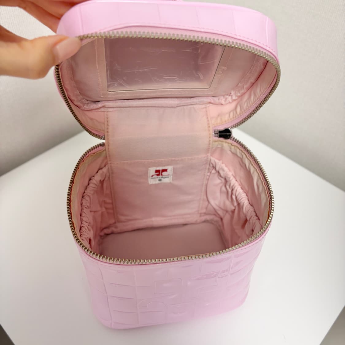 꾸레쥬 핑크 베니티 백 상품이미지8