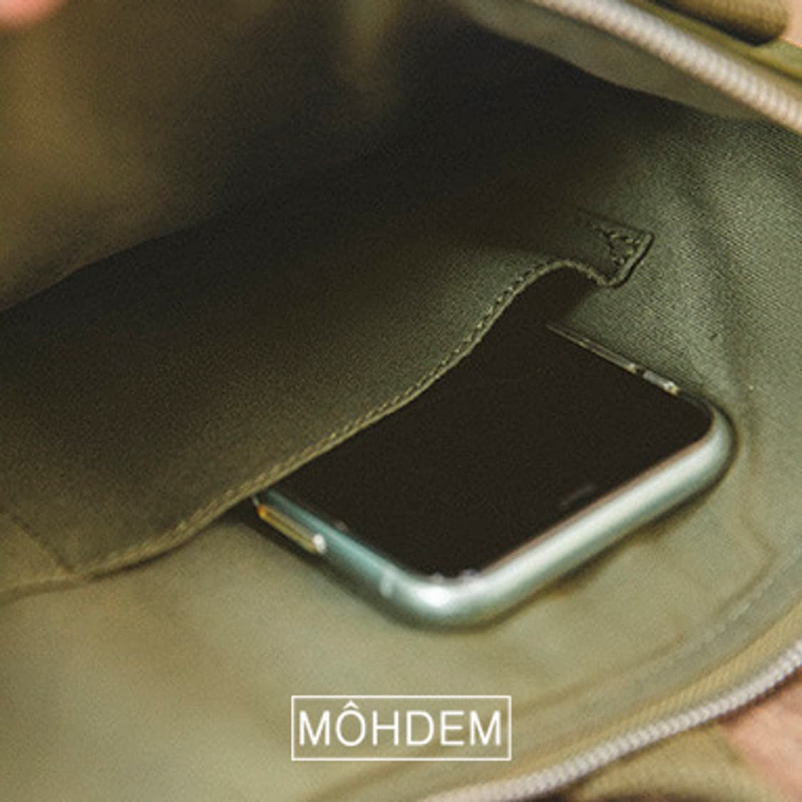 [Uinsex] 밀리터리 빈티지 캔버스백 상품이미지9