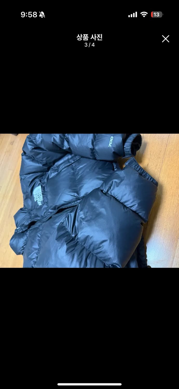 노스페이스 크롭 눕시 해외판 m 상품이미지3