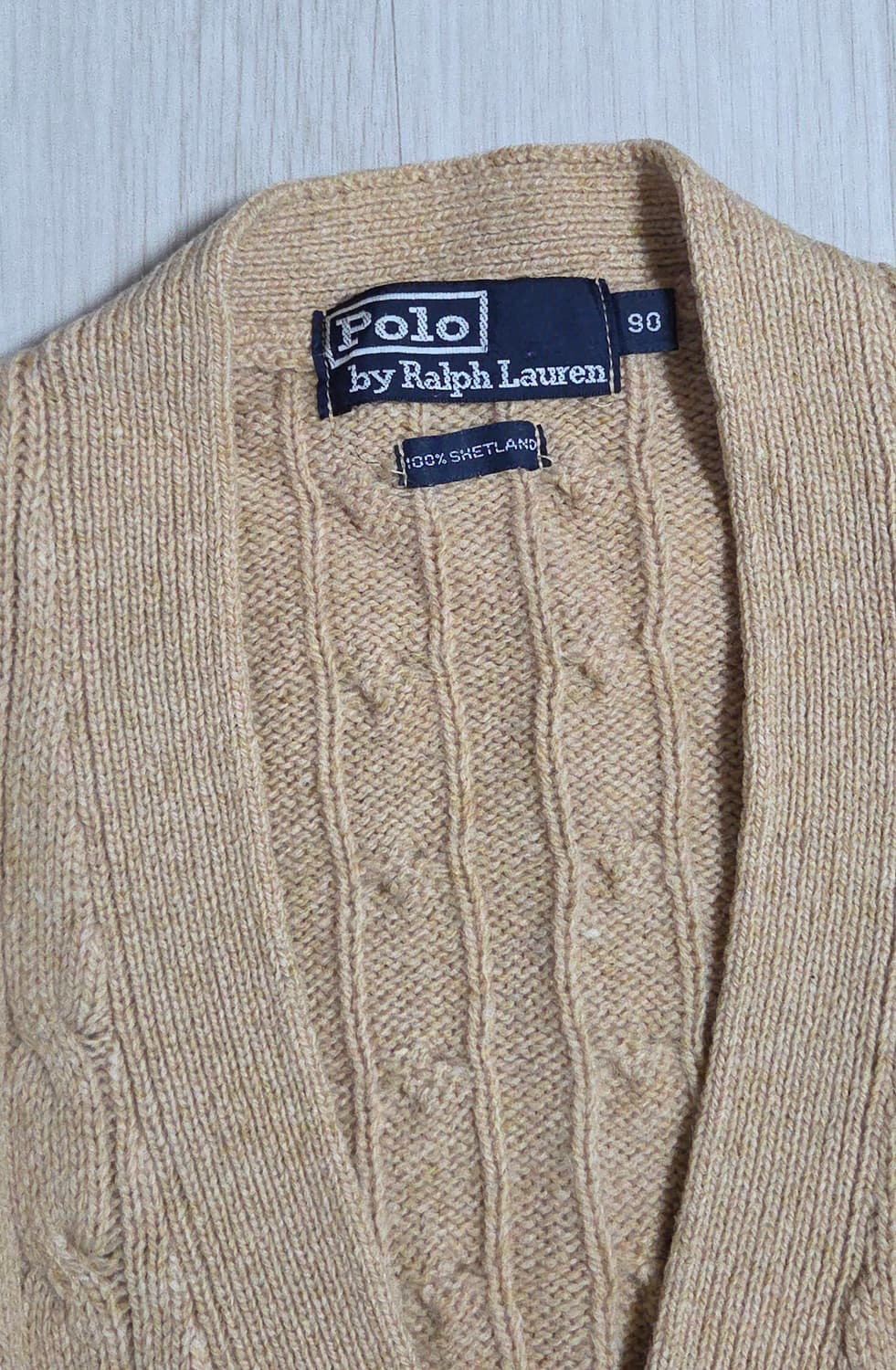 (착샷) 폴로 랄프로렌 가디건 케이블 코튼 상품이미지4