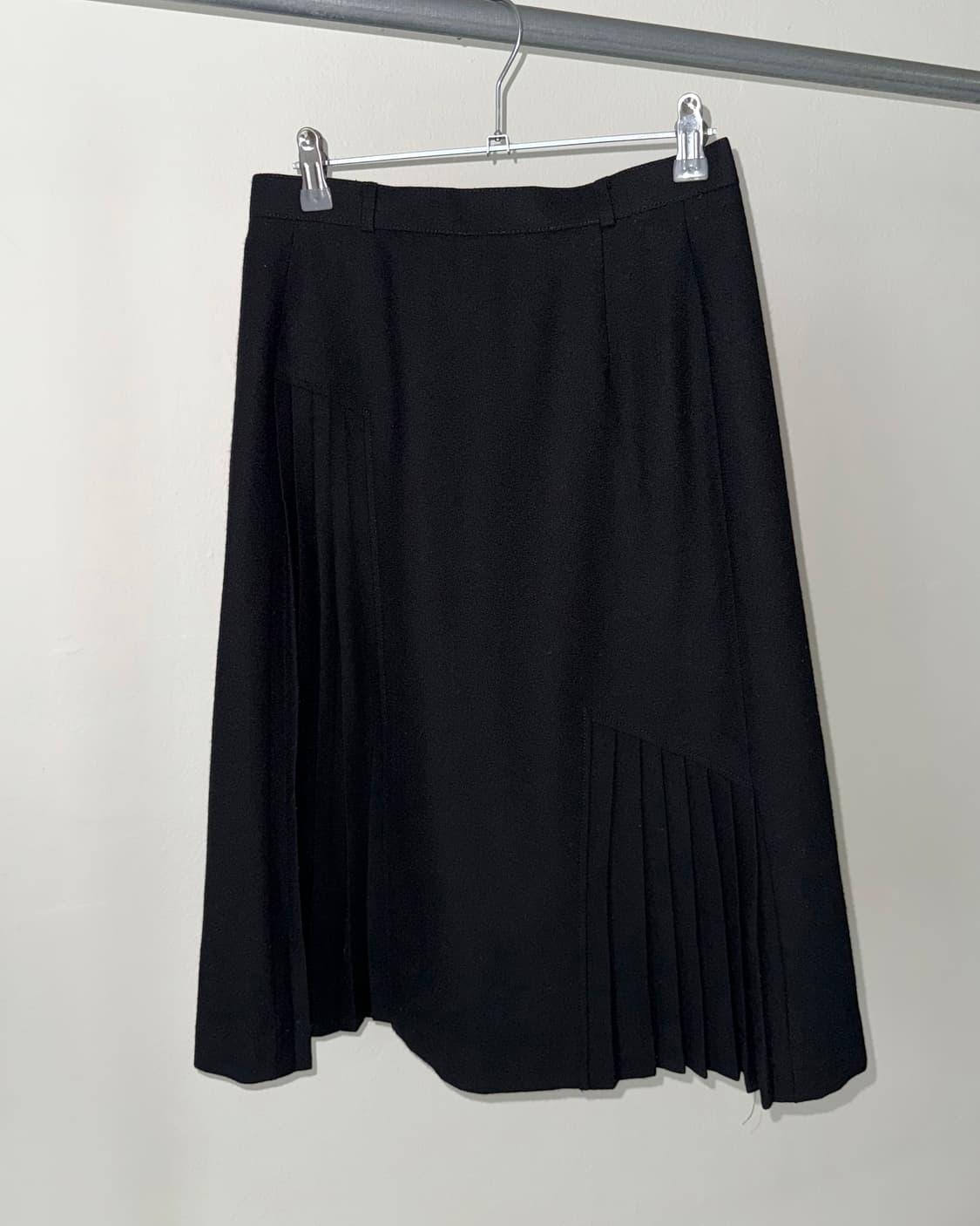 빈티지 울 플리츠 스커트 상품이미지3