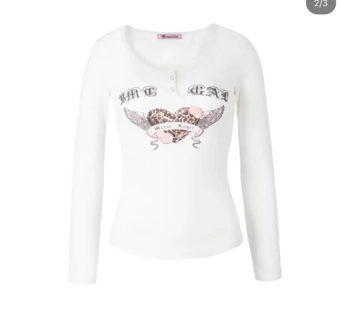 베이비메탈클럽 베메클 bmc gal t 티셔츠 화이트 상품이미지1