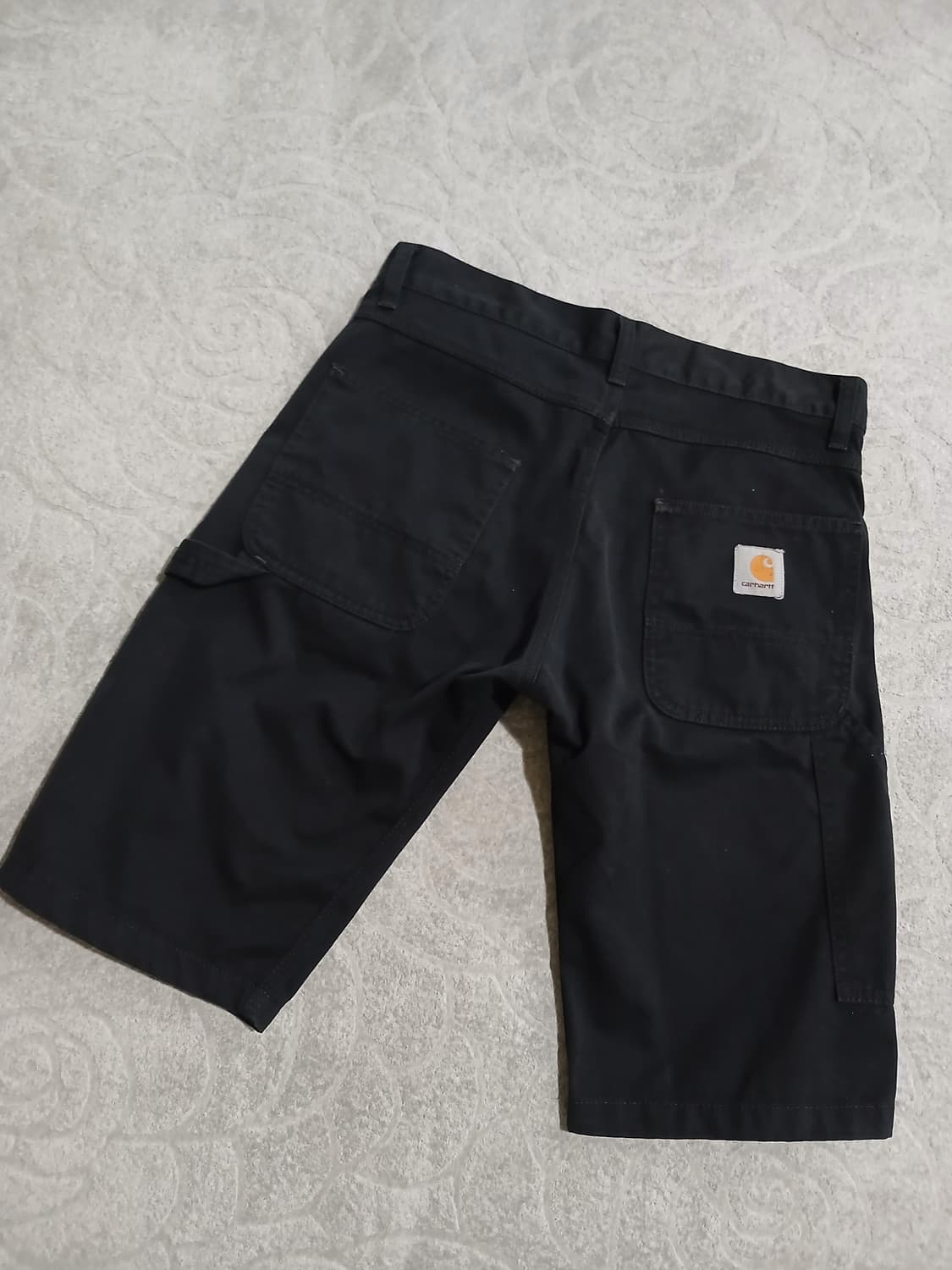 칼하트(Carhartt) 워크 하프 팬츠 블랙 30 상품이미지3