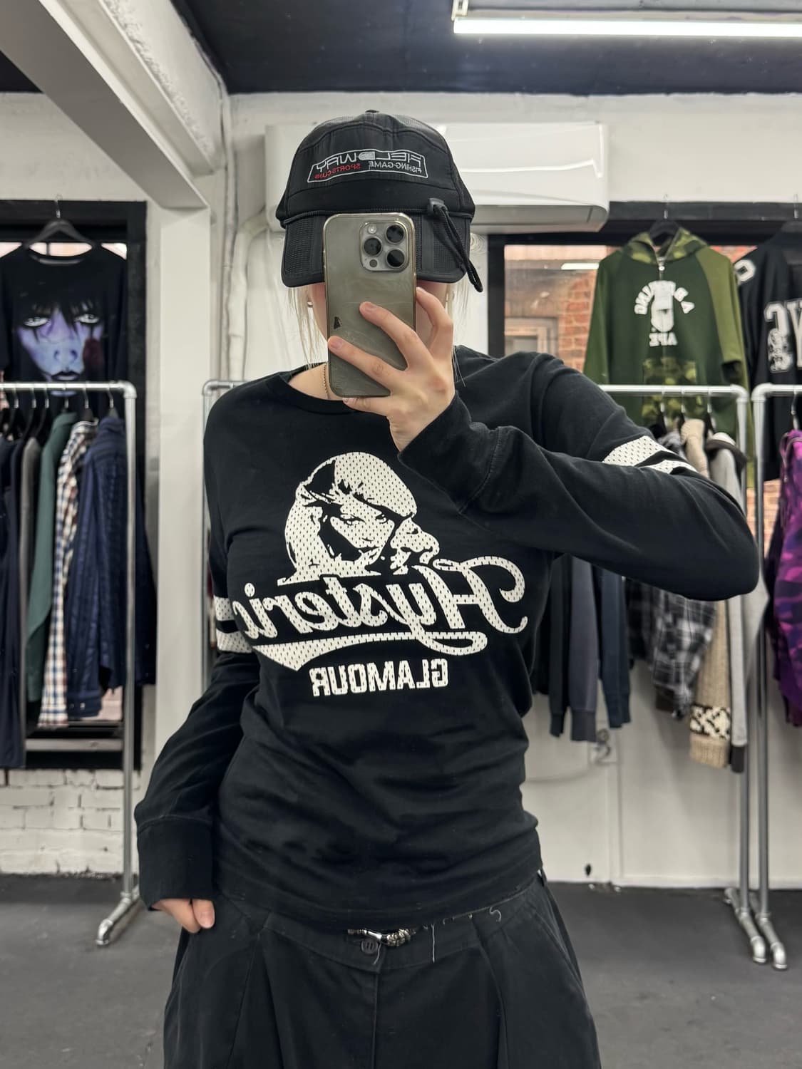 히스테릭 글래머 히스걸 롱슬리브 상품이미지3