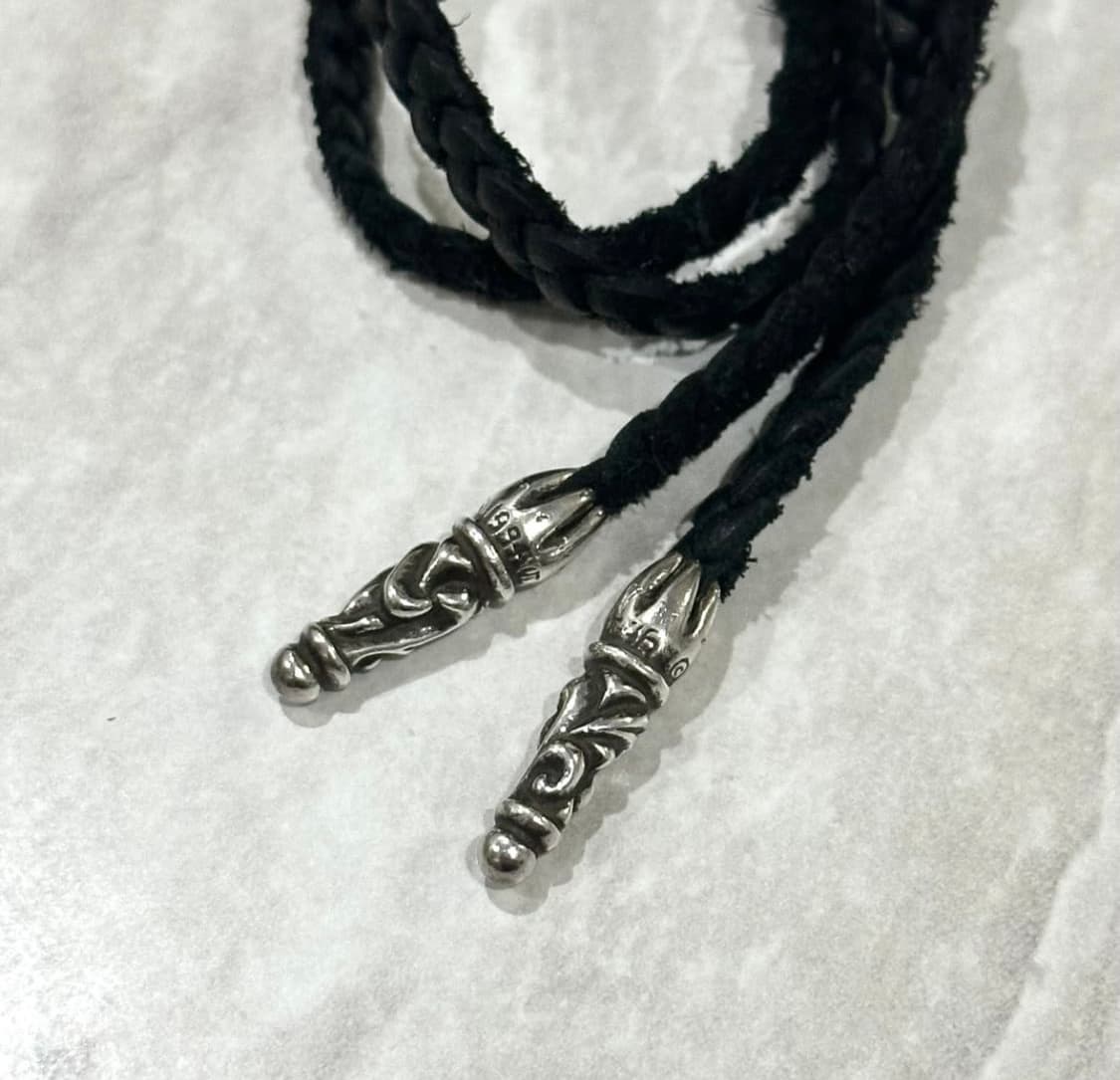 [ L ] 크롬하츠 플레어 라지 펜던트 + 볼로팁 상품이미지4