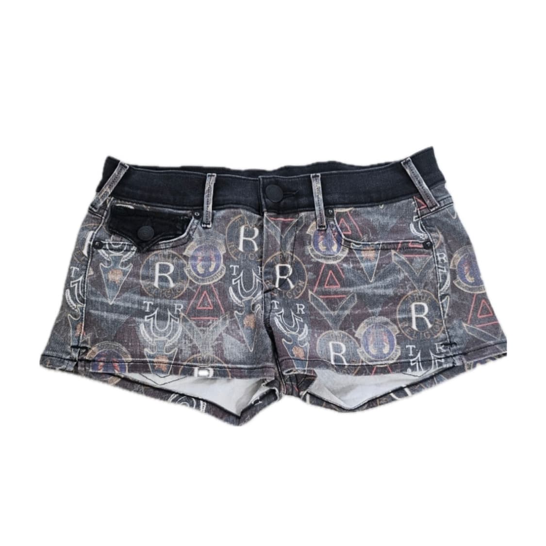 트루릴리젼 y2k 마이크로 쇼츠 숏팬츠 반바지 상품이미지1