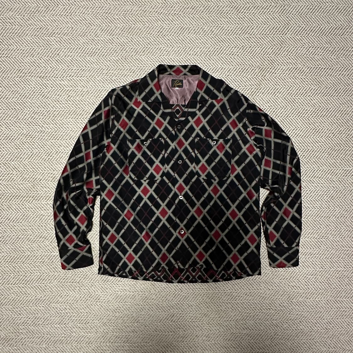 NEEDLES S/S one/up shirt 상품이미지1