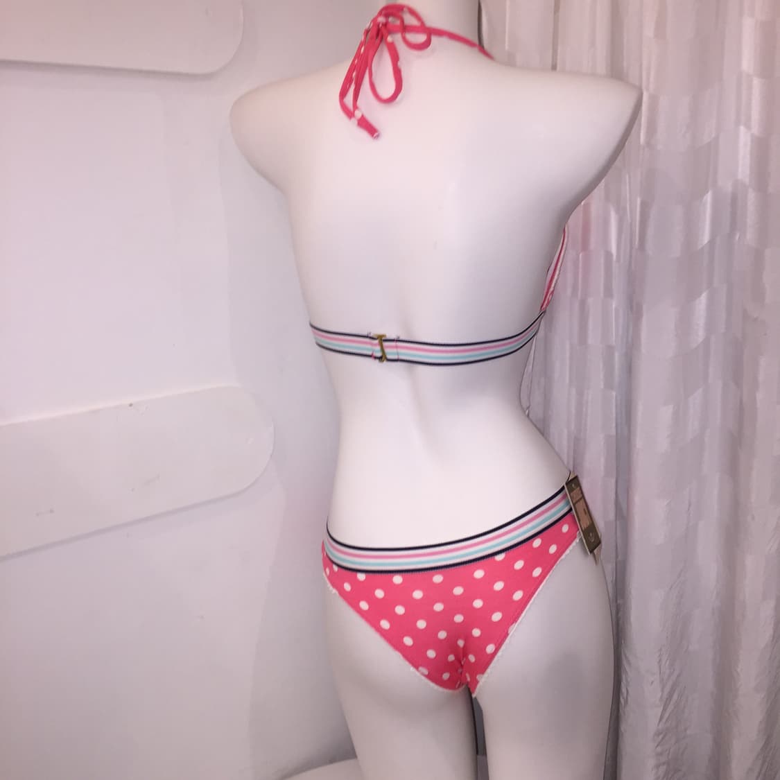 Juicy Couture 쥬시꾸뛰르 히메갸루 핑크 도트 비키니 상품이미지2