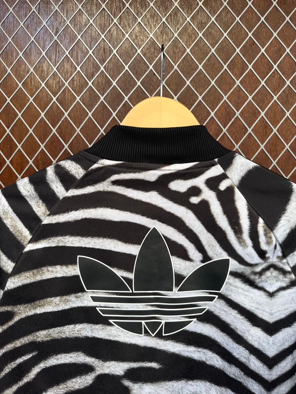 아디다스 슈퍼컬 지브라 페턴 올드스쿨 y2k 져지 트랙탑 자켓 S 상품이미지6