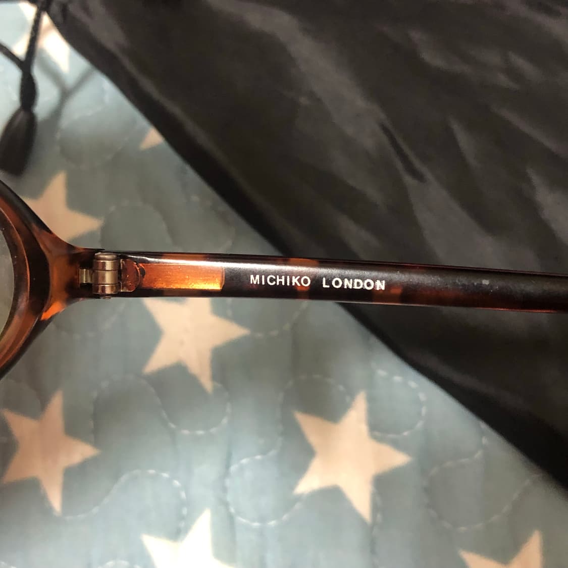 미치코런던 레오파드 빈티지 안경 상품이미지3