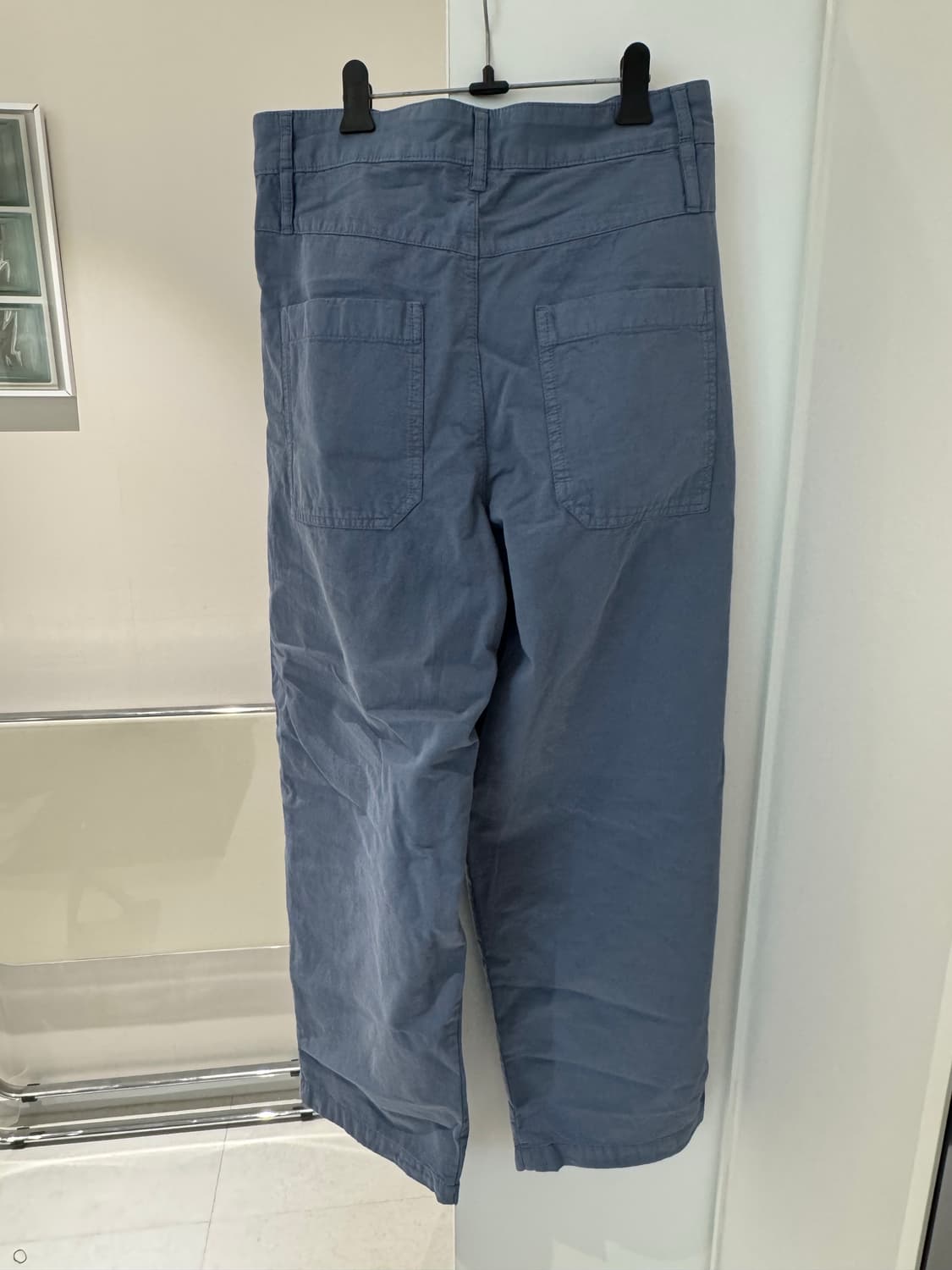 자라 와이드 팬츠 블루 새제품 EUR 40 상품이미지2