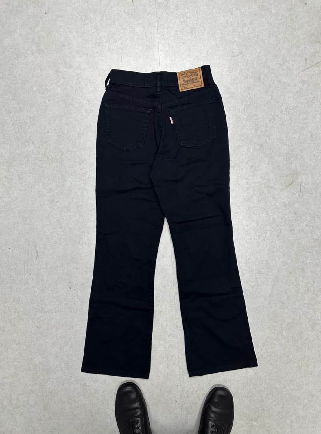 리바이스 517 흑청 플레어진 상품이미지2