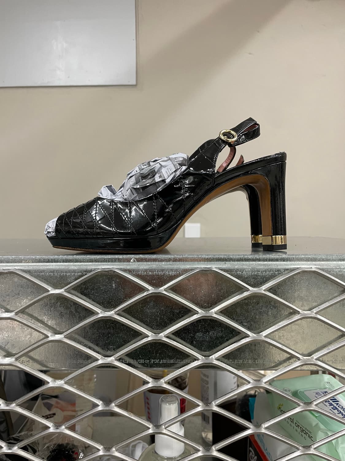 발리 슬링백 레더 펌프스 37.5 상품이미지1