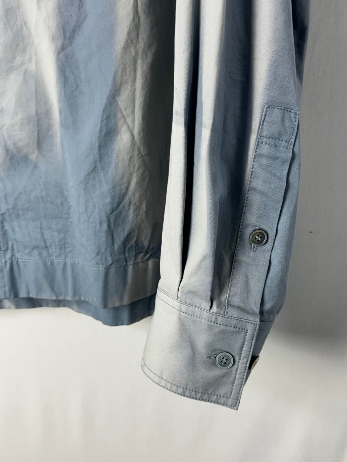 지용킴 블루 썬블리치 후드셔츠 상품이미지7