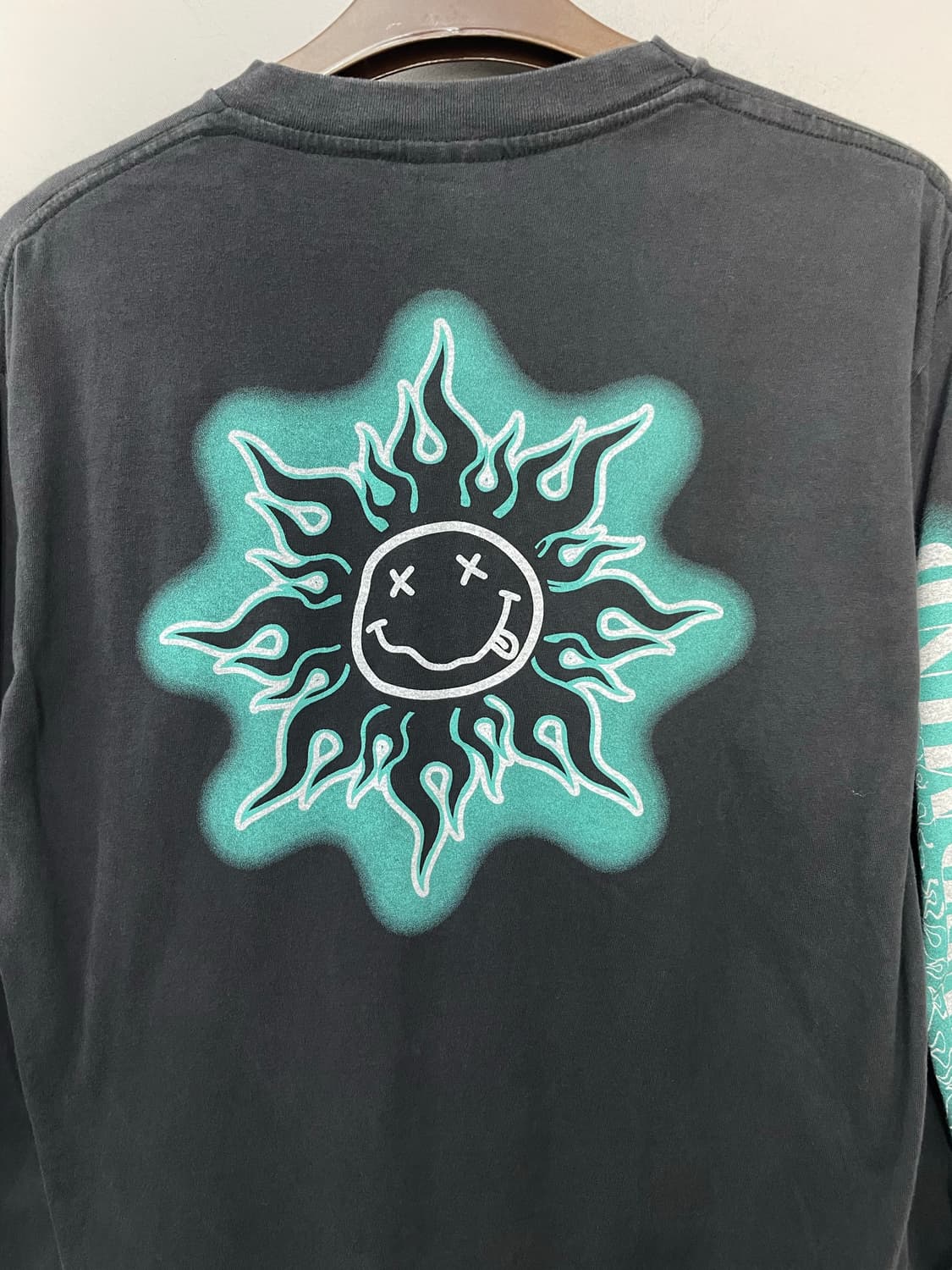 빈티지 너바나 밴드 프린팅 롱슬리브 H2532 상품이미지6