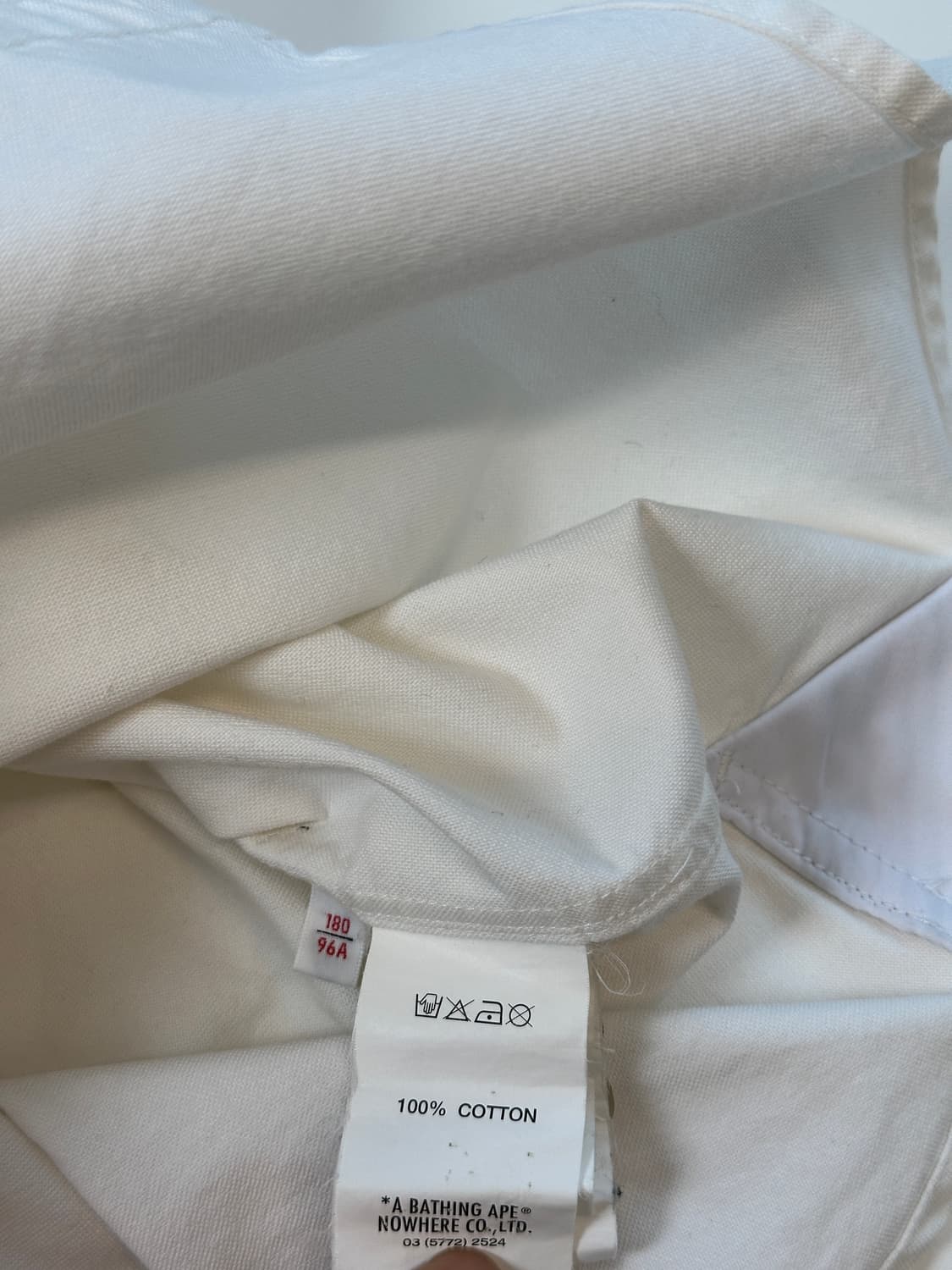 베이프 에이프 옥스포드 셔츠 L 상품이미지5