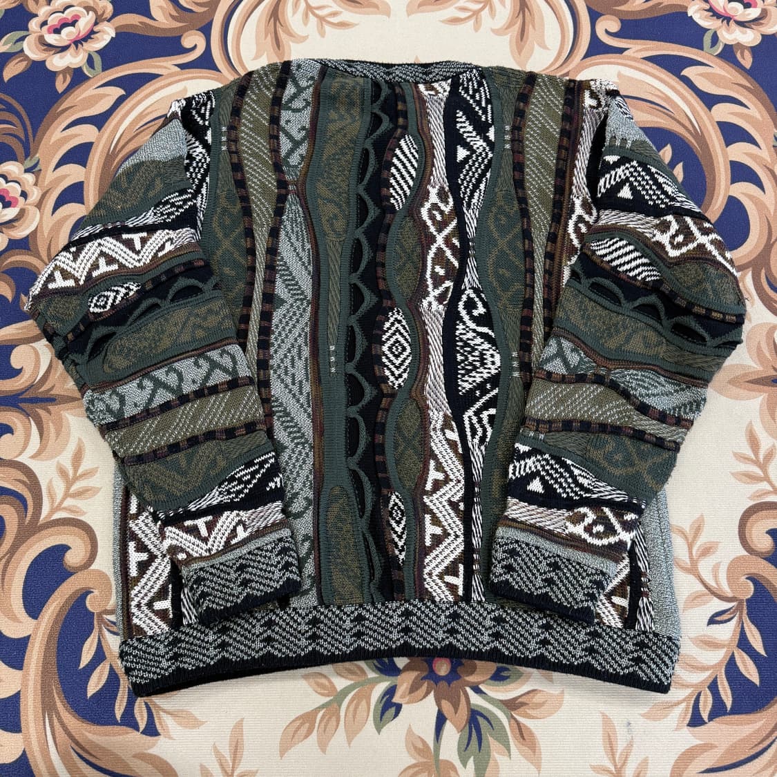 (XL)VTG 케이블 니트 셔츠(made in usa) 상품이미지4