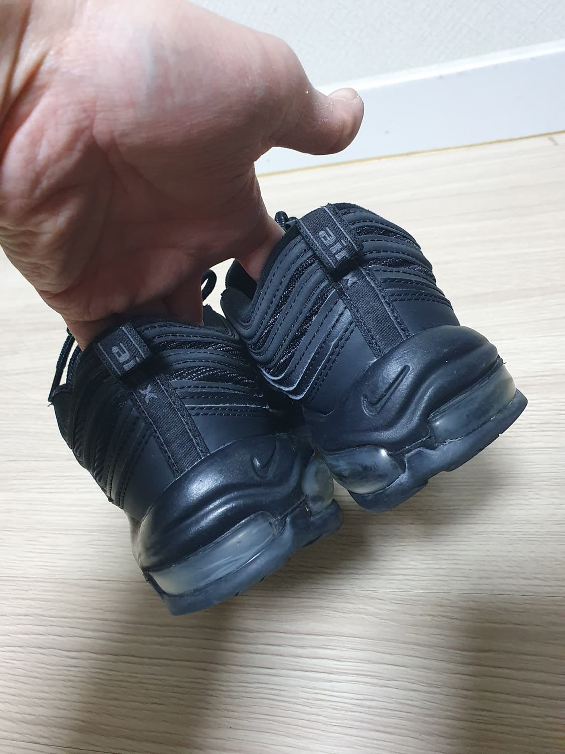 나이키 에어맥스 97 올블랙 운동화 265 상품이미지6