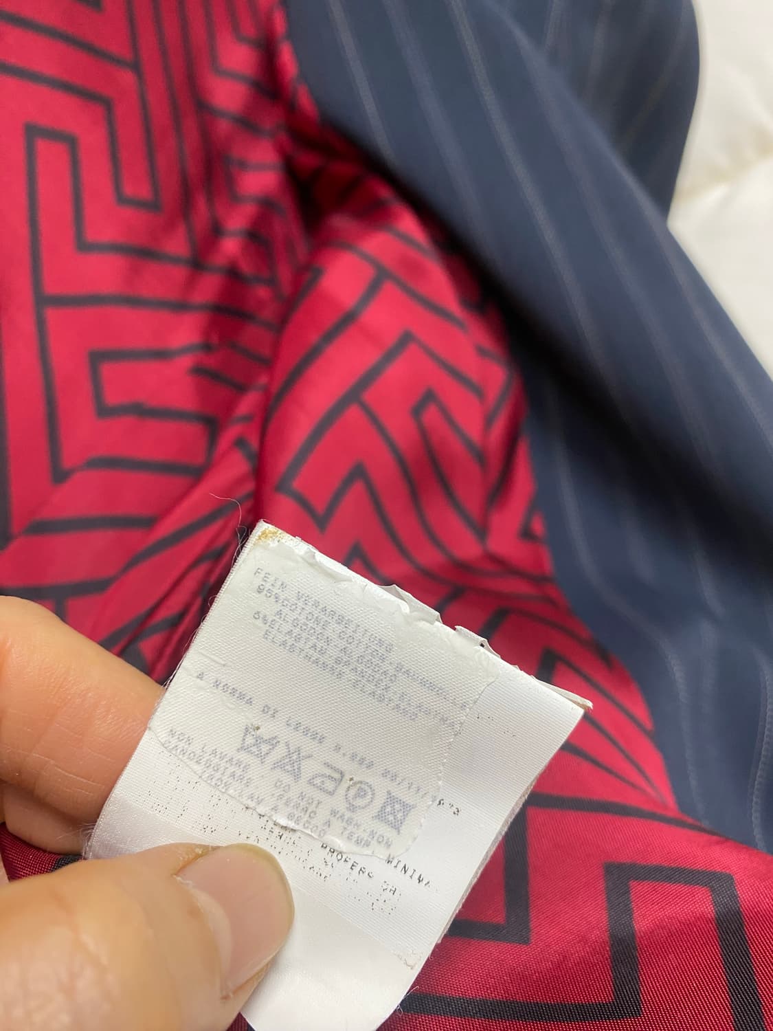 [Full Suit] Gianfranco Ferré 아카이브 핀스트라이프 상품이미지8