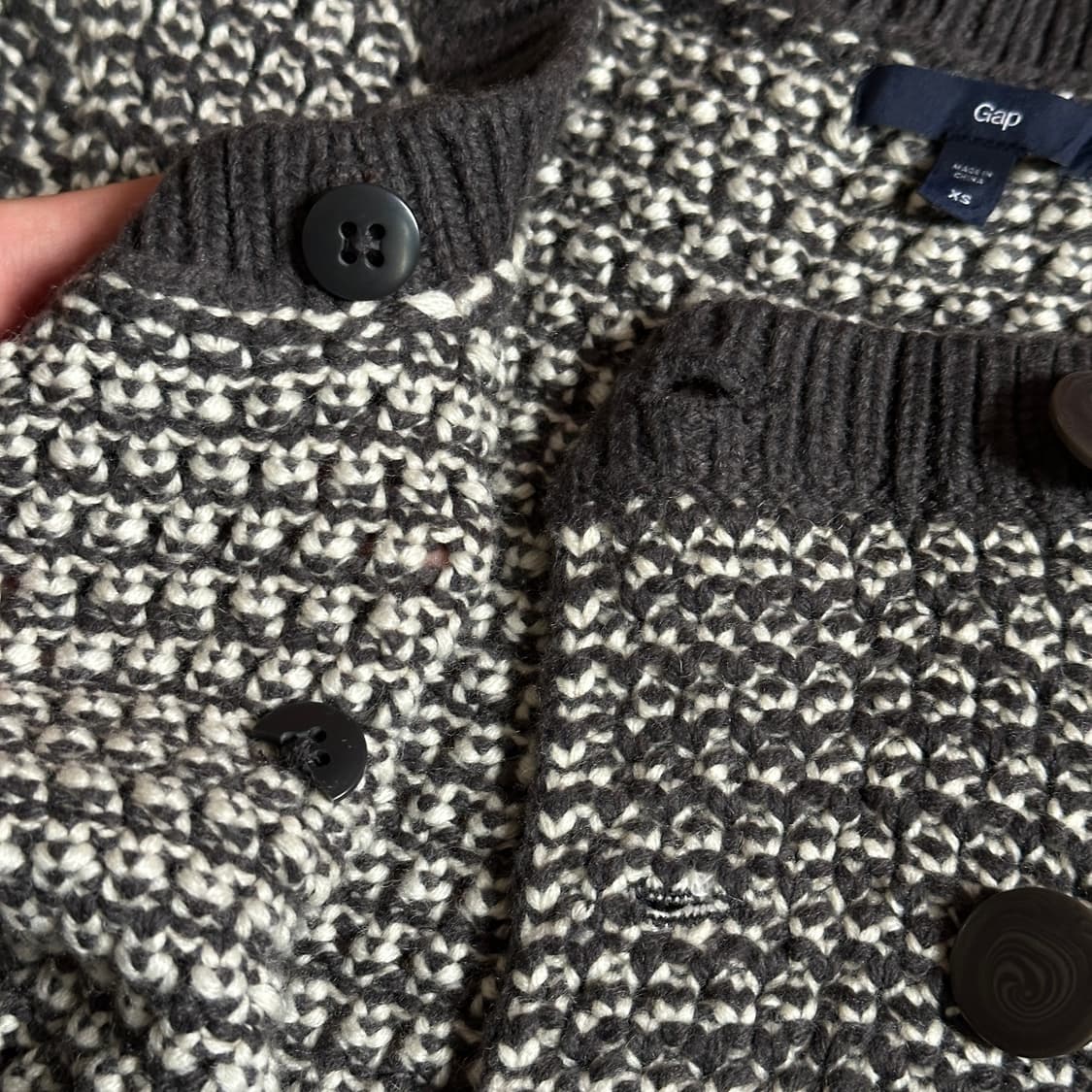 Gap double breasted wool knit cardigan 상품이미지5