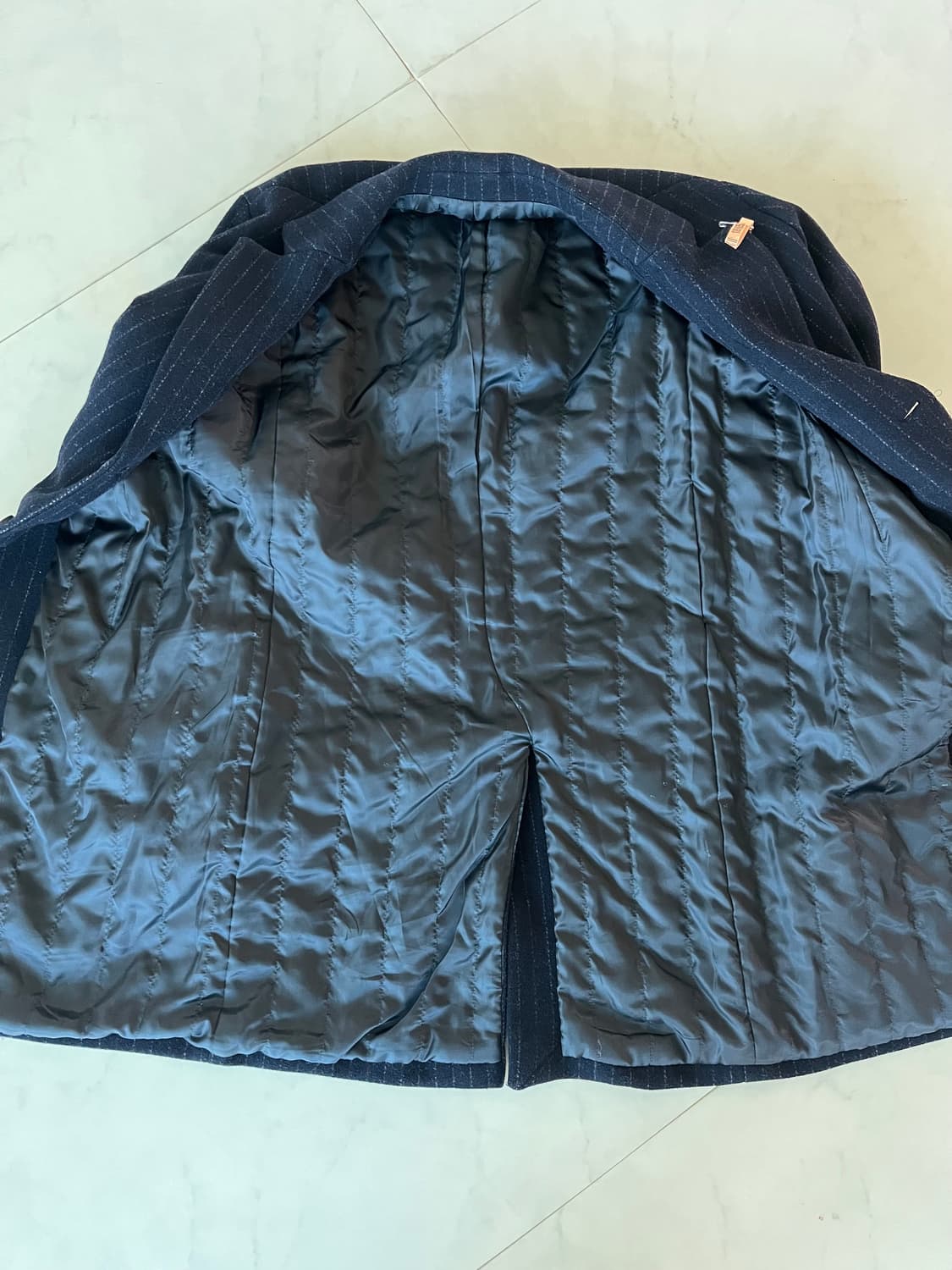 NIX 네이비 스트라이프 코트 95 상품이미지8