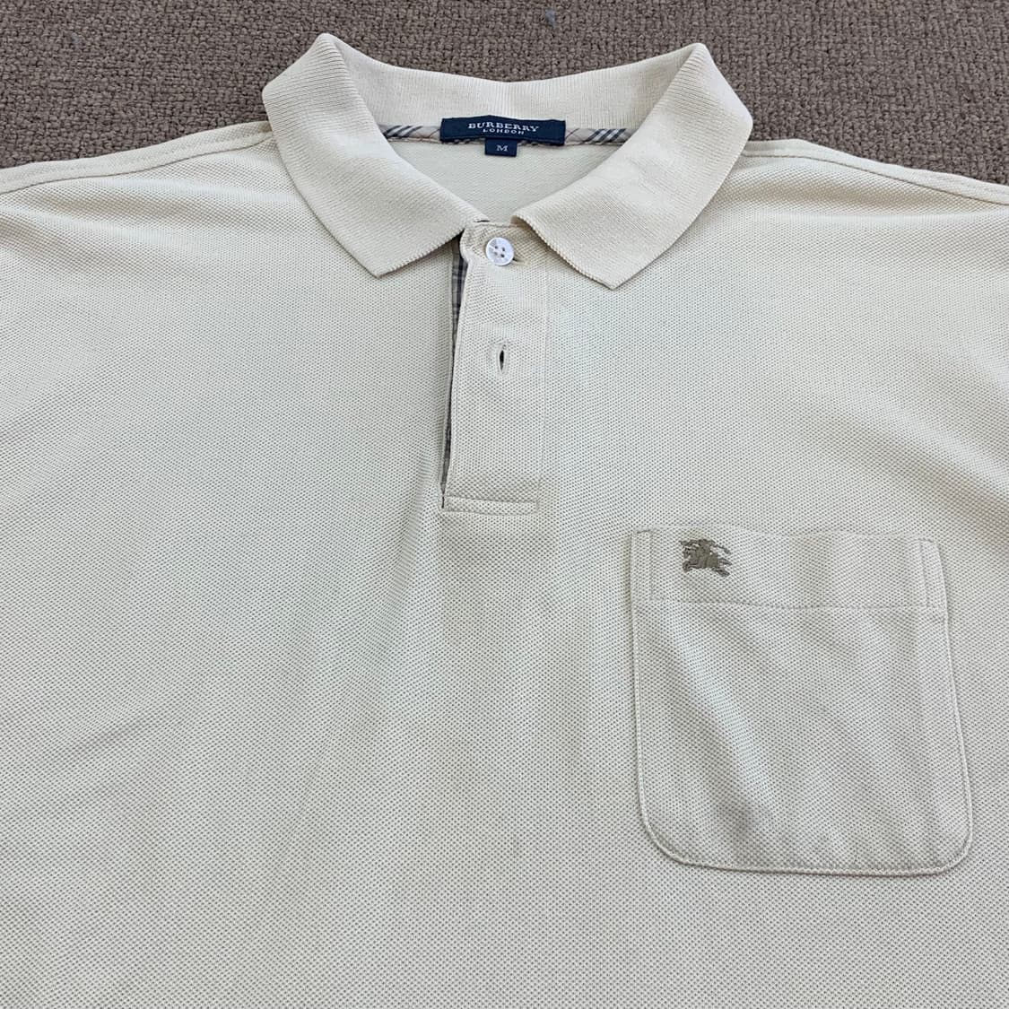 버버리 긴팔 pk티 (남M) 상품이미지2