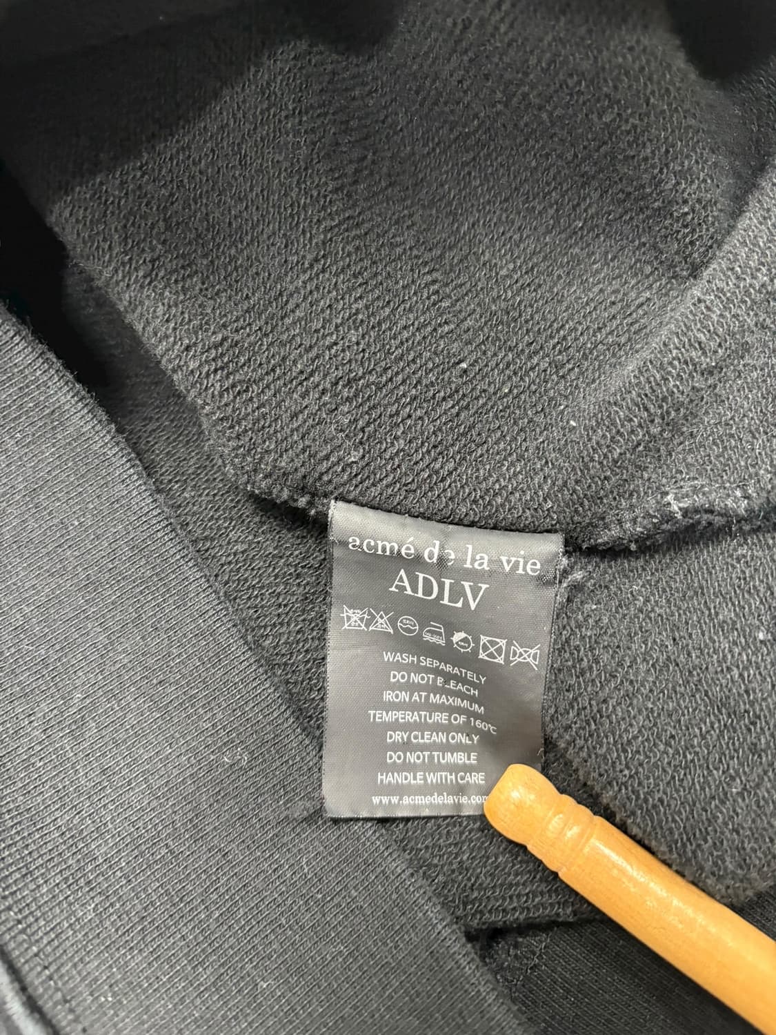 아크메드라비 후드티 블랙 상품이미지10