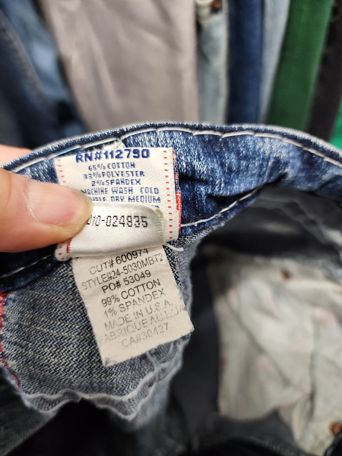 트루릴리젼 JOEY 데님 청바지 상품이미지8