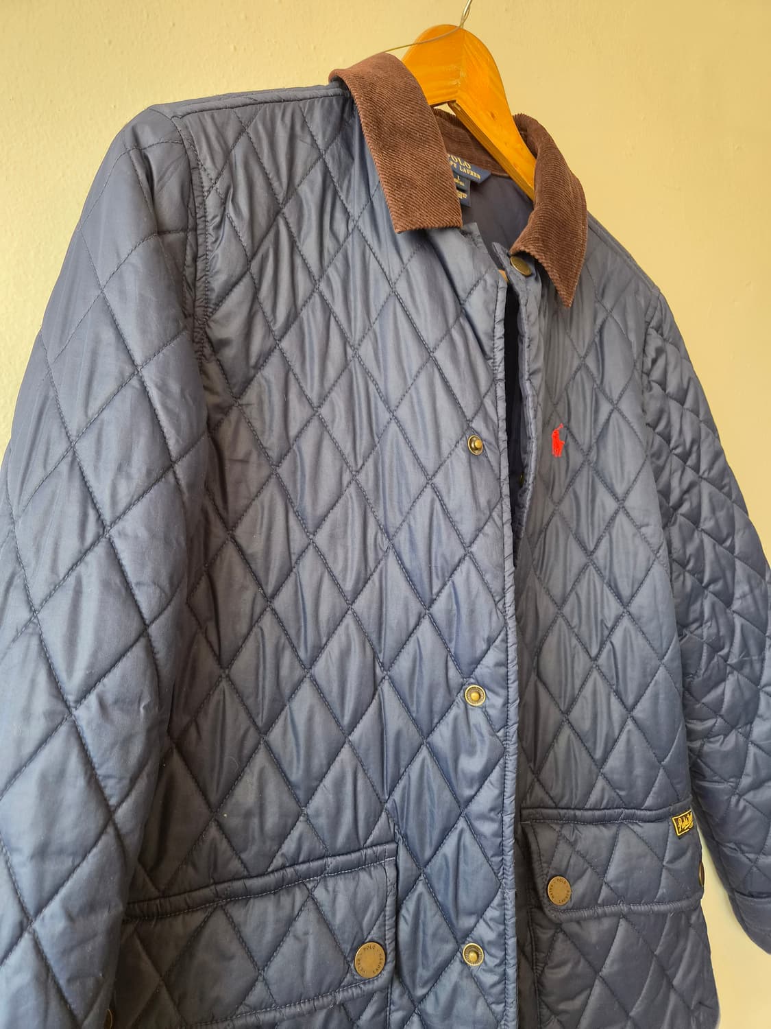 폴로랄프로렌 키즈 네이비퀄팅자켓 L(14-16)여성가능 상품이미지5