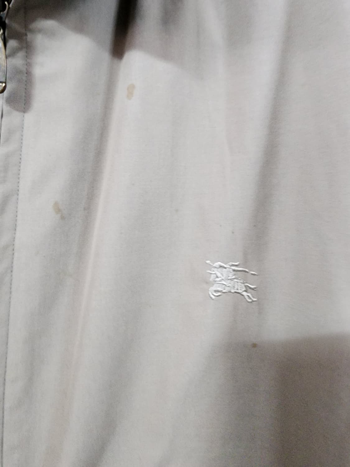 버버리 베이지색 블루종 자켓 상품이미지3