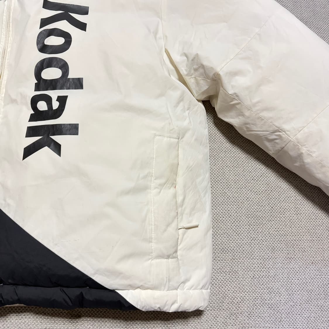 코닥 빅로고 패딩 자켓 상품이미지4