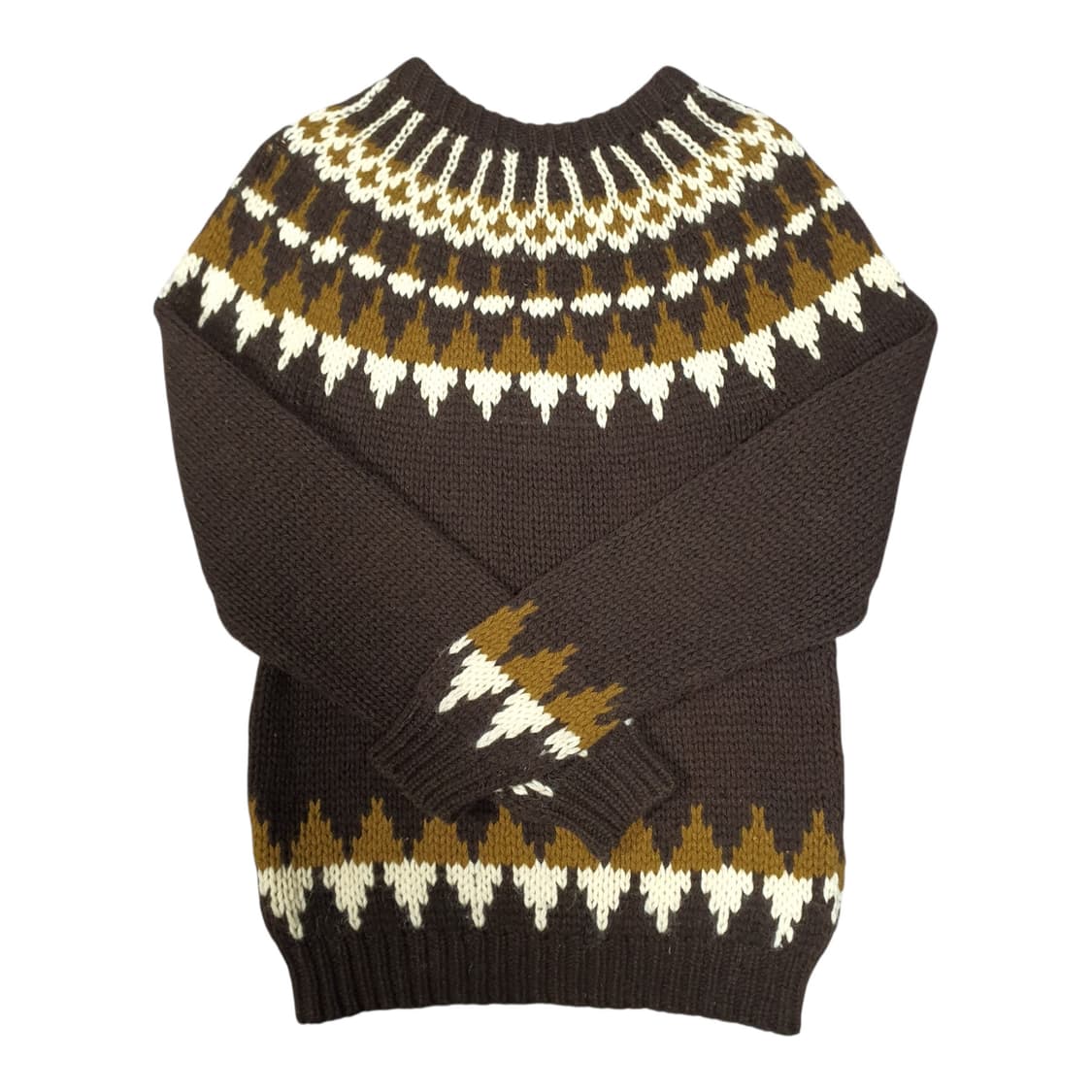 ✨ (바배) 노르딕 울100% 니트 맨투맨  상품이미지2