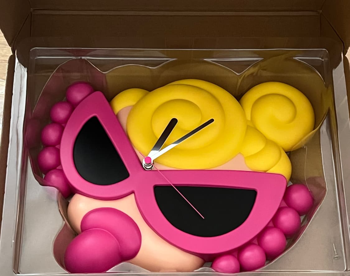 히스테릭 미니 얼굴 시계 벽시계 히스테릭 글래머 상품이미지1