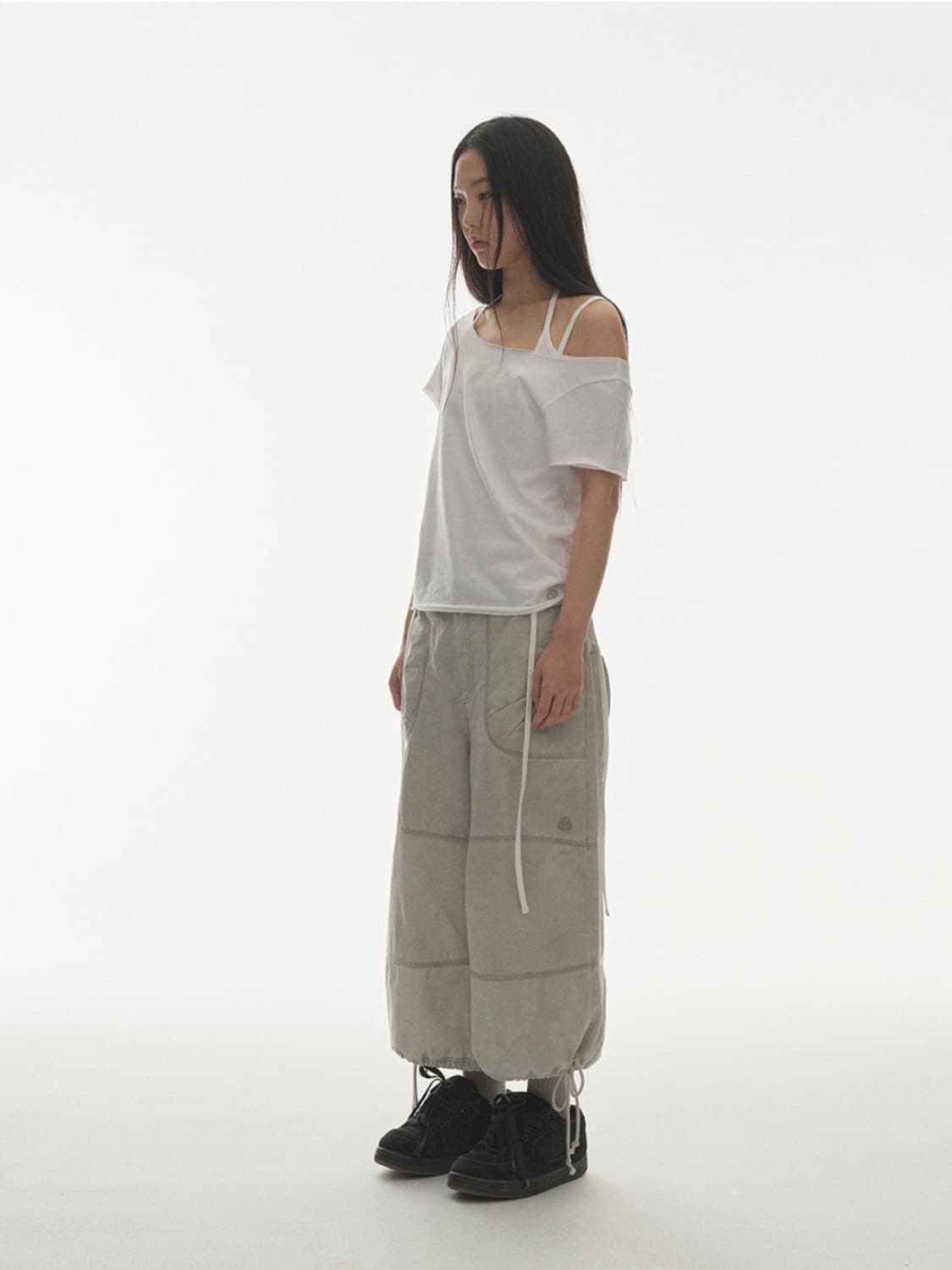 03 윙 티셔츠 화이트 상품이미지2