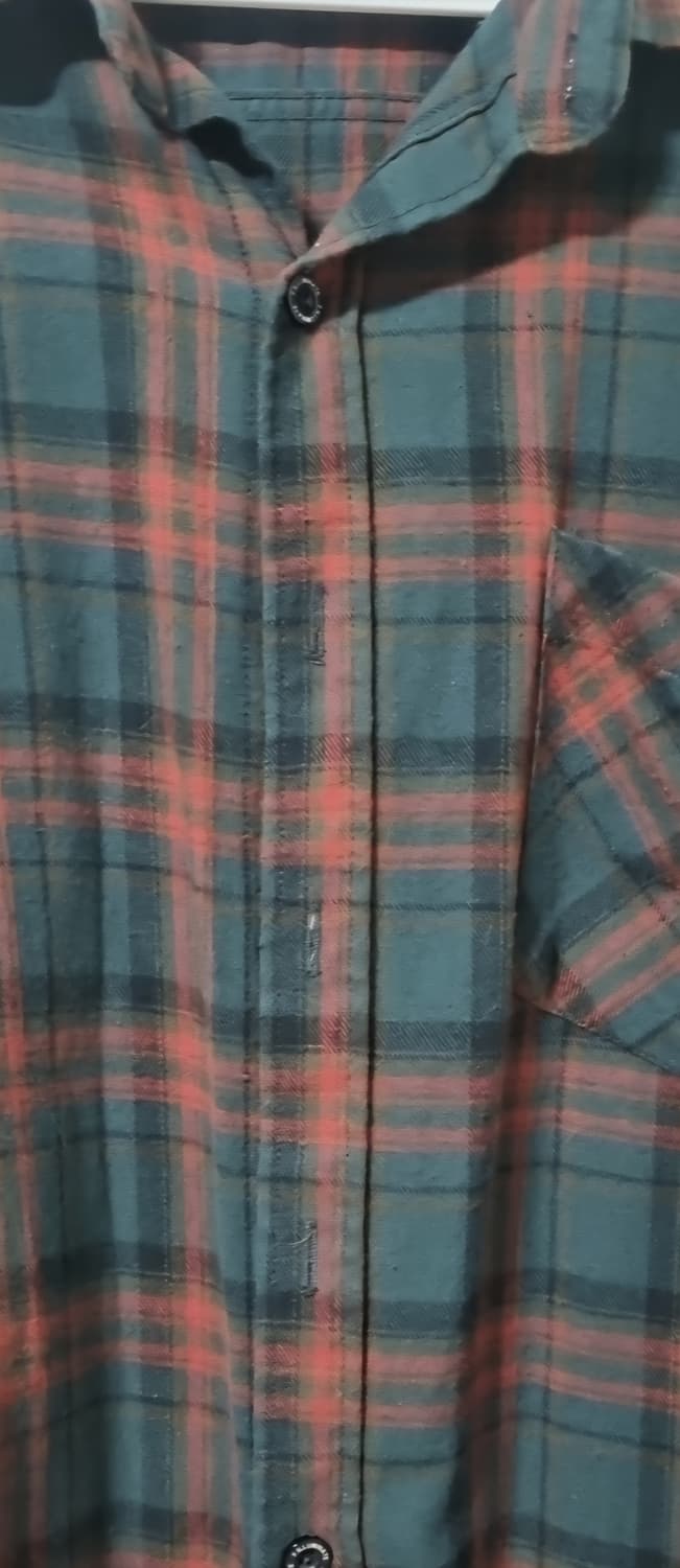 필루미네이트 체크셔츠 M 상품이미지5