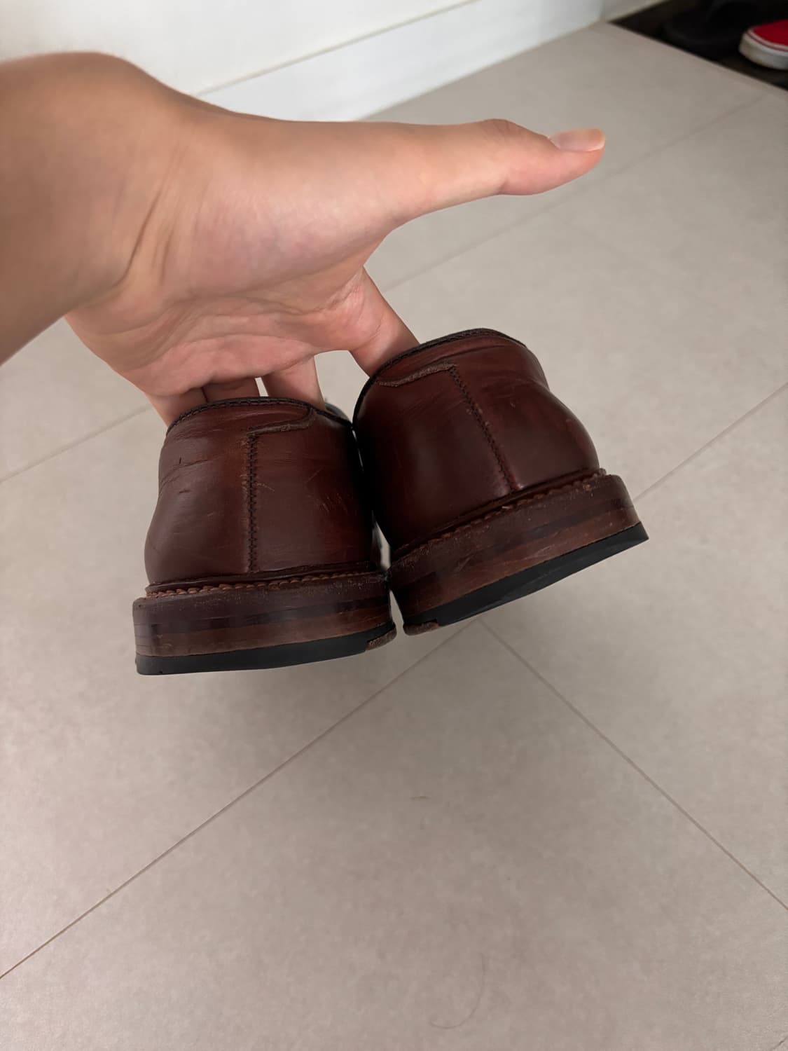 시간이 만든 깊은 주름, Alden x J.Crew 29364F 11.5 상품이미지8