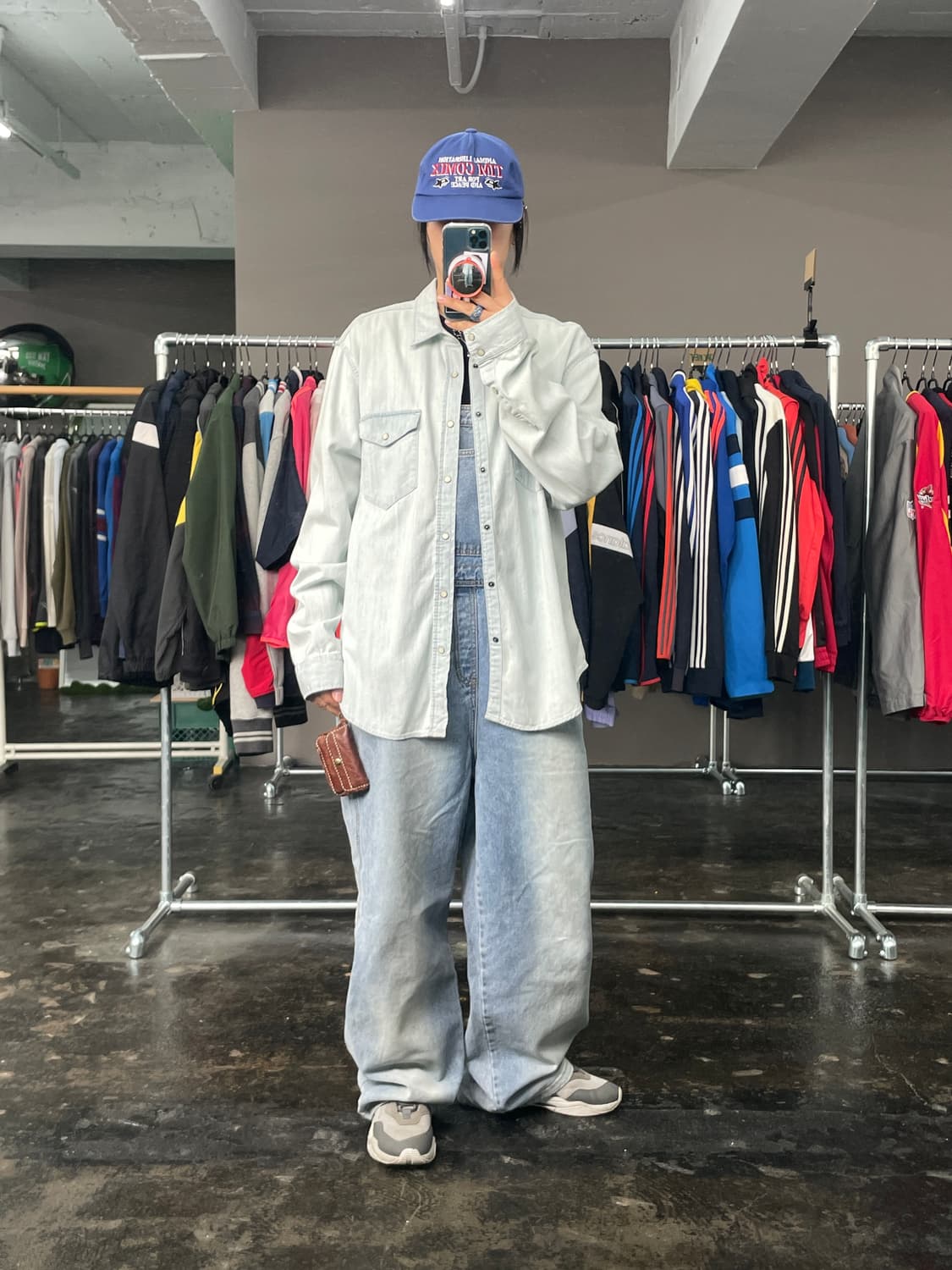 GAP 연청 데님 셔츠 상품이미지2