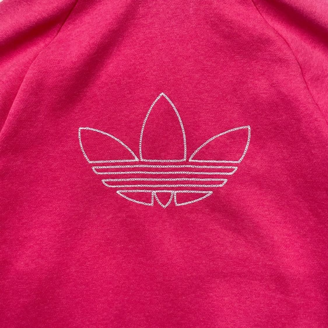 ADIDAS 파이어버드 기모 후드집업 핑크 90 상품이미지7