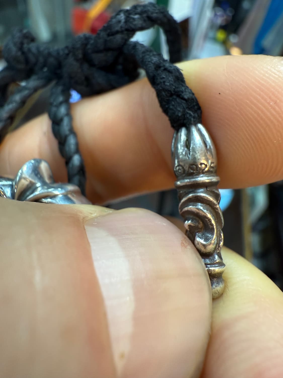 크롬하츠 정품 필리그리크로스 펜던트 라지 대형사이즈 국내에 몇점 없는 물 상품이미지9