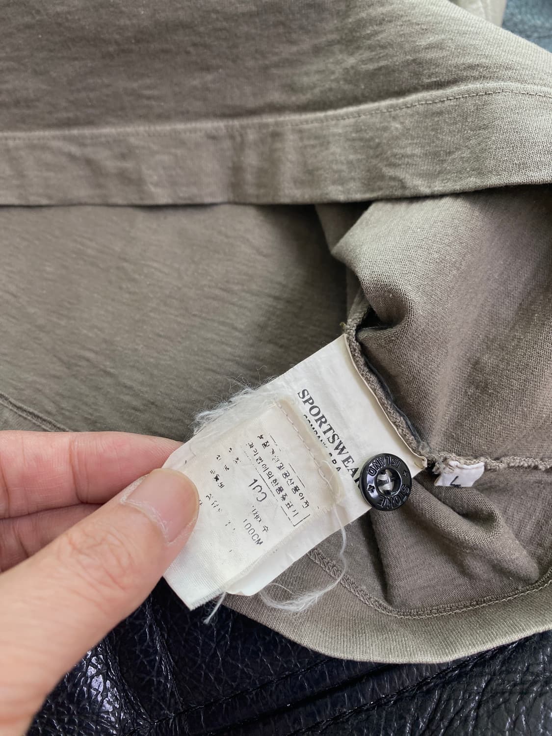 스톤아일랜드 스포츠웨어라인 반팔 티셔츠 100 L 사이즈 상품이미지8