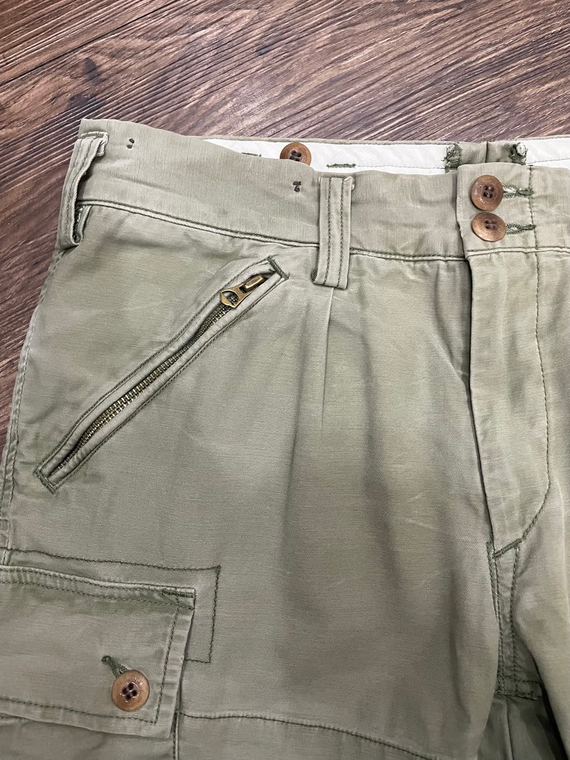 폴로 랄프로렌 마운틴 슬림핏 카고 팬츠 올리브 상품이미지4