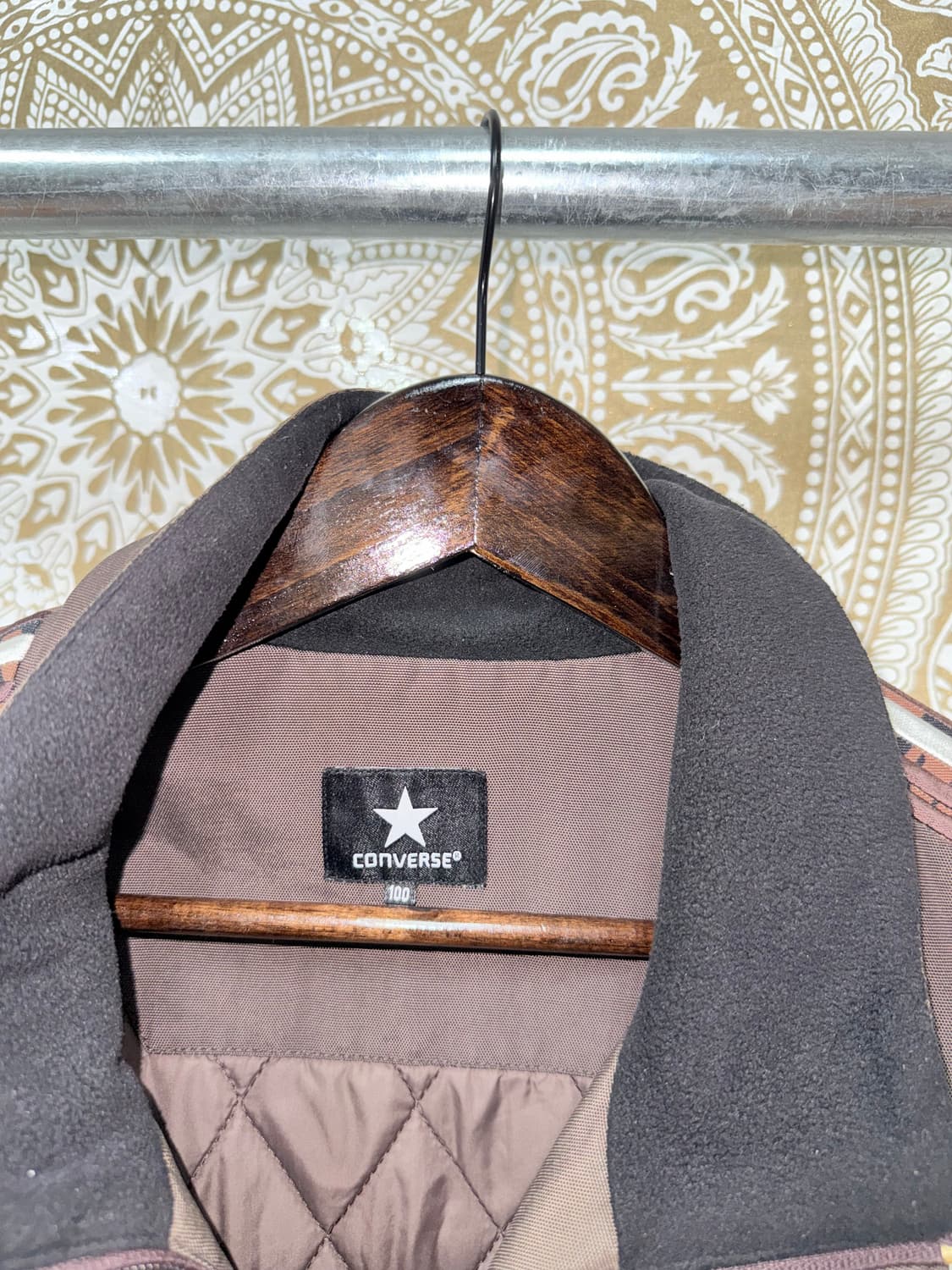 컨버스 올드스쿨 누빔 후리스 점퍼  상품이미지5